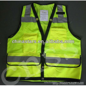 RSV303 Reflective multi-pockets vest